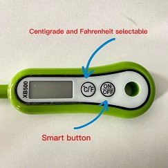 food thermometer button food thermometer button